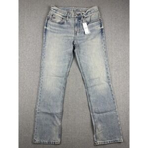 Outerknown The Dunes Straight Jeans Mens 28x30 Light Wash Blue SEA Denim NWT